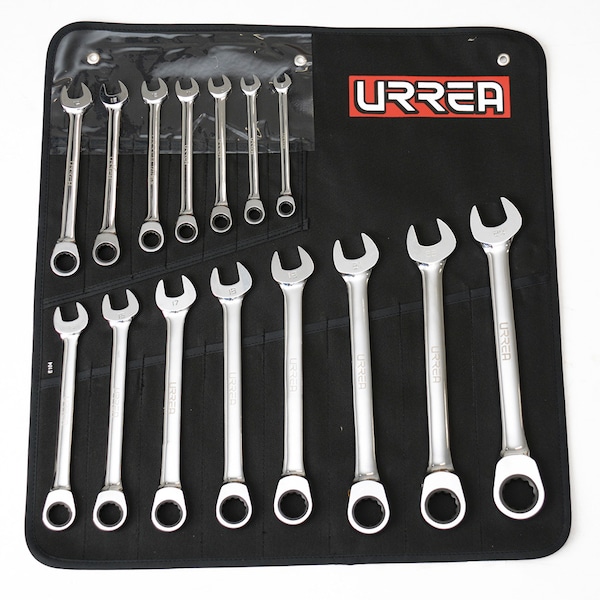 Combination Ratcheting Wrenches (Set of 12 pieces) inches.